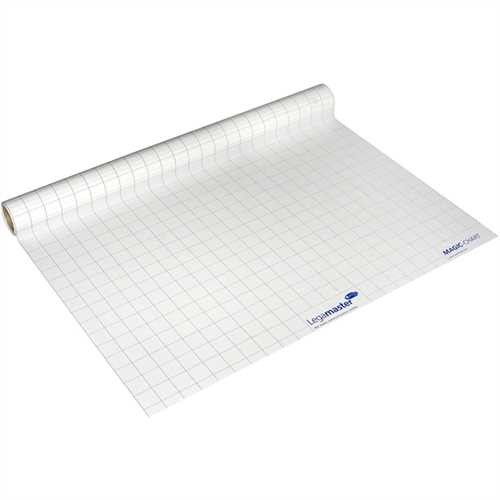 Legamaster Folienrolle Magic Chart, kariert, 60 cm x 20 m, PP, weiß, 25 Blatt (25 Blatt)