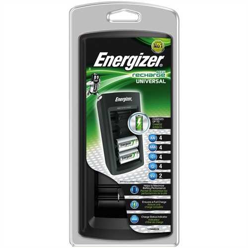 Energizer Ladegerät UNIVERSAL, für: AA/AAA/C/D/9V Block