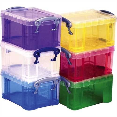 Really Useful Box Aufbewahrungsbox, PP, 19 l, 39,5 x 25,5 x 29 cm, farblos, transparent