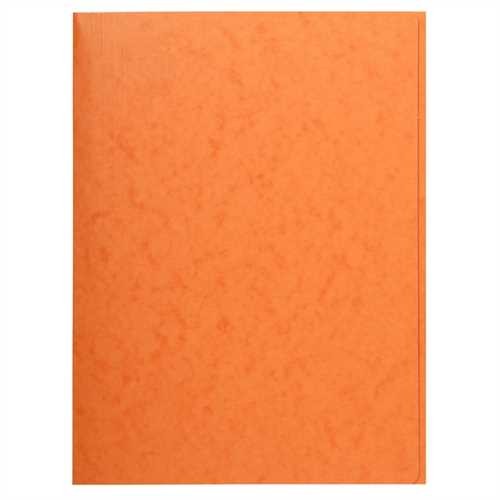 EXACOMPTA Einschlagmappe, Manilakarton, 400 g/m², 3 Klappen, A4, orange