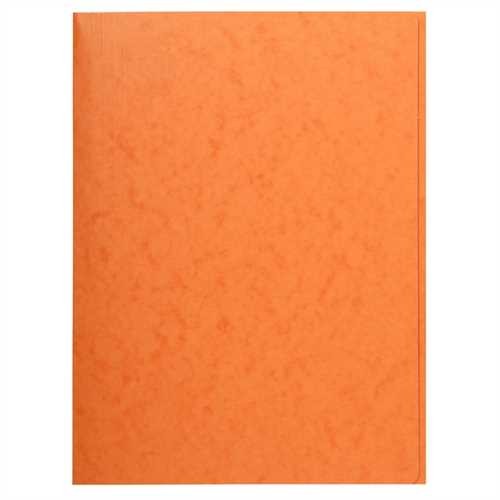 EXACOMPTA Einschlagmappe, Manilakarton, 400 g/m², 3 Klappen, A4, orange