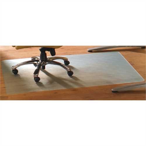 CLEARTEX Bodenschutzmatte advantagemat, für harte Böden, Vinyl, rechteckig, 90 x 120 cm, farblos, tr