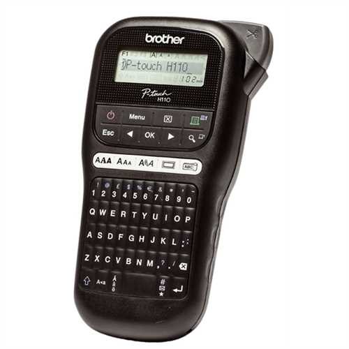 BROTHER PTH110ZG1 - Brother P-Touch H110, QWERTZ, 16-stellig, 1-zeilig, 111x204x58 mm, 400 g