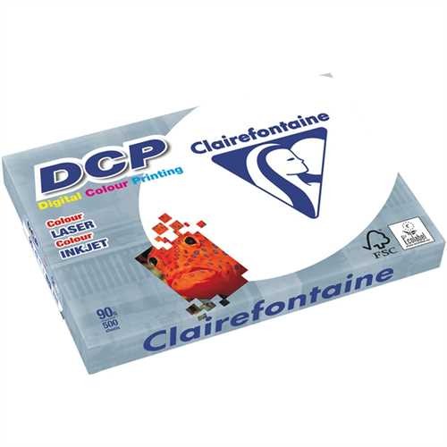 Clairefontaine Multifunktionspapier DCP, A3, 90 g/m², weiß (500 Blatt)