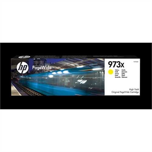 HP Tintenpatrone, 973X, F6T83AE, original, gelb, 7.000 Seiten