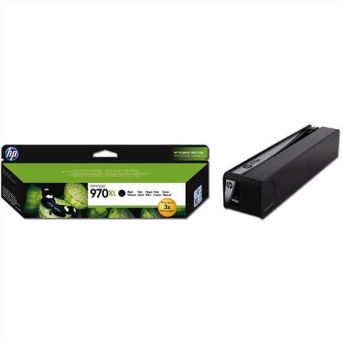 HP Tintenpatrone, 970XL, CN625AE, original, schwarz, 9.200 Seiten