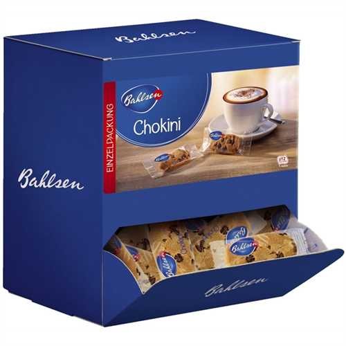 BAHLSEN 4096 - Gebäck Chokini, Spenderkarton, 150x1 Stück, 945 g