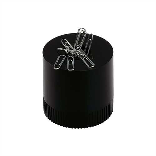 ARLAC 211-01 - Büroklammernspender Clip-Boy, gefüllt, Kunststoff, magnetisch, rund, Ø 70 mm, 70x70 m