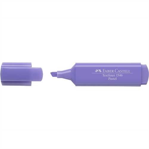 FABER-CASTELL Textmarker Textliner 46, Pastel, Einweg, Keilspitze, 1 / 2 / 5 mm, Schaftfarbe: in Sch