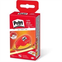Pritt Kleberoller refill non permanent, nachfüllbar, 8,4 mm x 16 m, rot Pritt Kleberoller refill non permanent, nachfüllbar, 8,4 mm x 16 m, rot