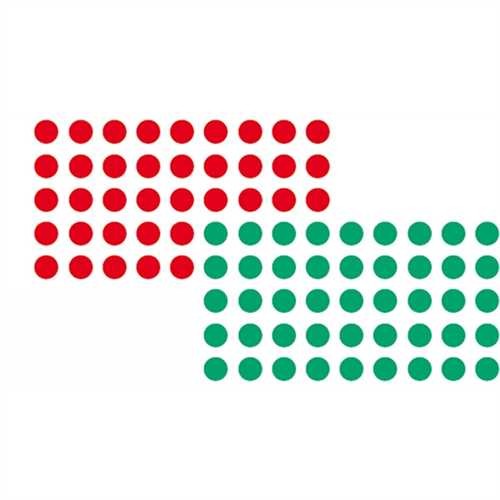 Markierungspunkte sk rot+grün
