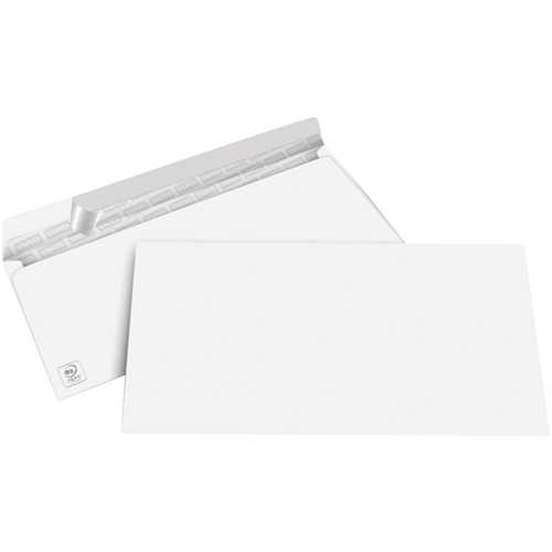 Briefhülle DL o.Fe HK 80g weiß 110x220mm 1000 St