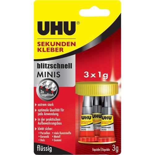 Sekundenkleber UHU 45415 Minis