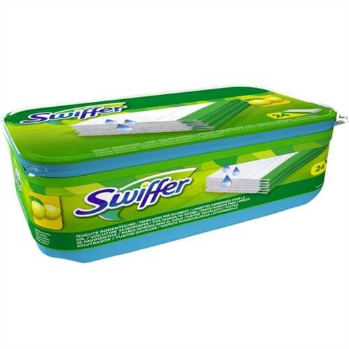 Swiffer Reinigungstuch, getränkt, Nachfüllung, Dose (24 Stück)