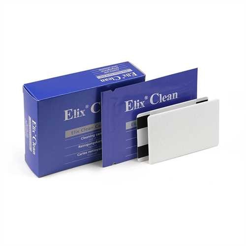 Elix Clean Reinigungskarte Professional, feucht, im Aufreißbeutel, 365, für Magnetkartenleser (10 St