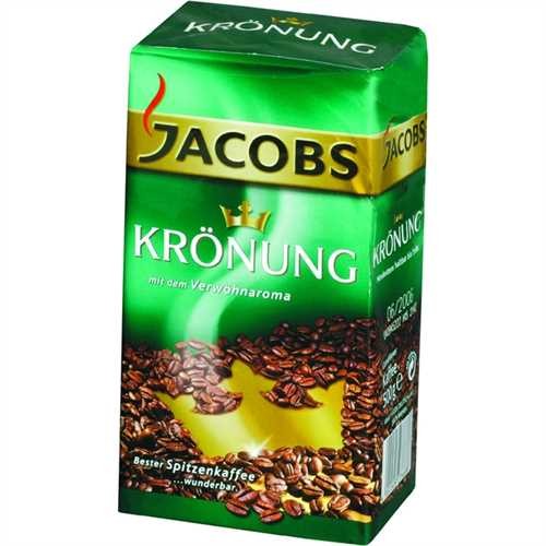 JACOBS Kaffee, KRÖNUNG, koffeinhaltig, ganze Bohne, Packung (500 g)