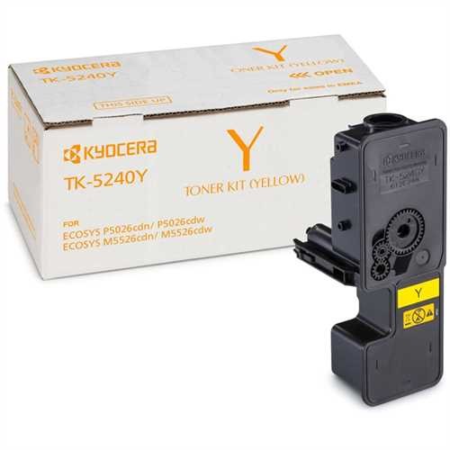 KYOCERA Toner, TK-5240Y, original, gelb, 3.000 Seiten