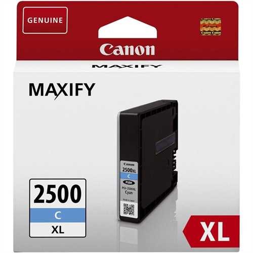 Canon PGI-2500XL C, 9265B001, original, cyan, 19,3 ml, 1.755 Seiten