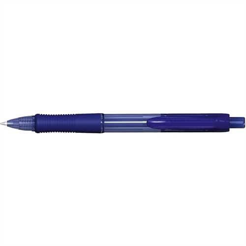 STAPLES Gelschreiber, Druckmechanik, 0,7 mm, Schreibfarbe: blau
