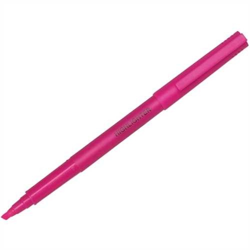 Simply™ Textmarker, Einweg, Keilspitze, 1 - 3 mm, Schaftfarbe: in Schreibfarbe, Schreibfarbe: pink (