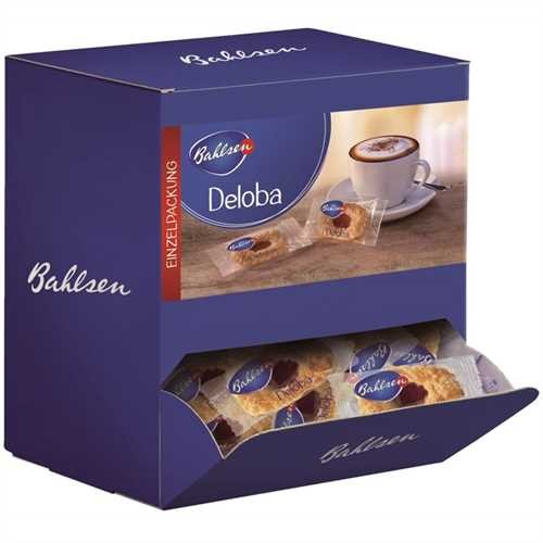 BAHLSEN 41340 - Blättergebäck Deloba, Spenderbox, 150x1 Stück, 1.040 g