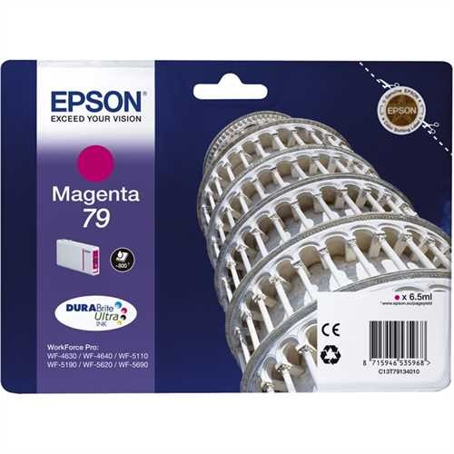 EPSON Tintenpatrone, 79, C13T79134010, original, magenta, 6,5 ml, 800 Seiten