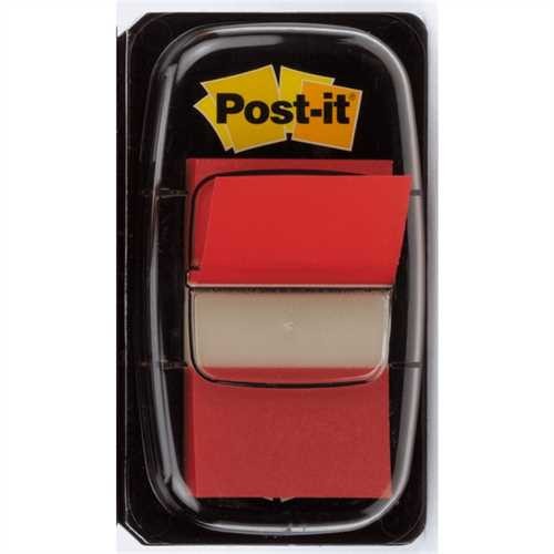Post-it Haftmarker Index 680, 25,4 x 43,2 mm, rot, 50 Blatt