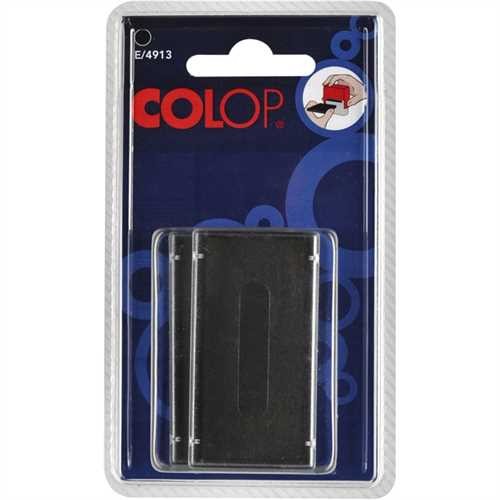 COLOP Ersatzkissen E/4913, schwarz (2 Stück)