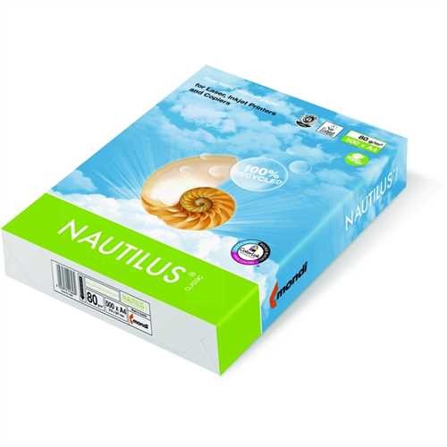 NAUTILUS Multifunktionspapier Classic, A4, 80 g/m², RC, weiß (500 Blatt)