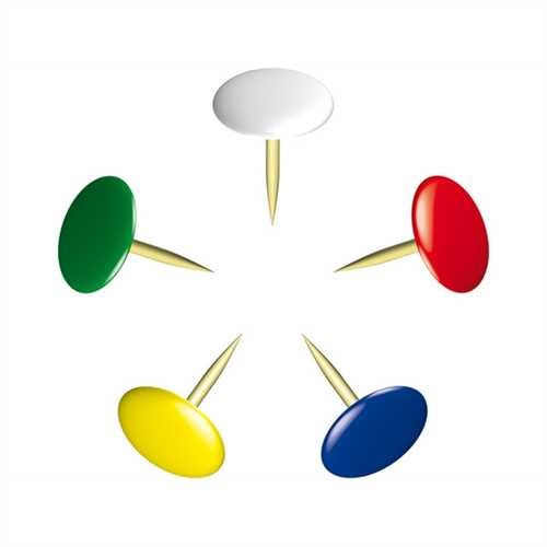 Reissnägel plastiküberzogen