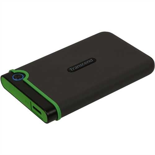 Transcend Festplatte StoreJet 25M3, USB 3.1, grau, S-ATA, extern, 1 TB, 6,35 cm, 129,5 x 80,8 x 16,1