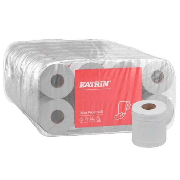 48 Rollen KATRIN Toilettenpapier 400 2-lagig 48 Rollen