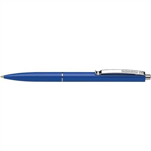 SCHNEIDER Kugelschreiber K 15, Druckmechanik, M, Schaftfarbe: blau, Schreibfarbe: blau (50 Stück)