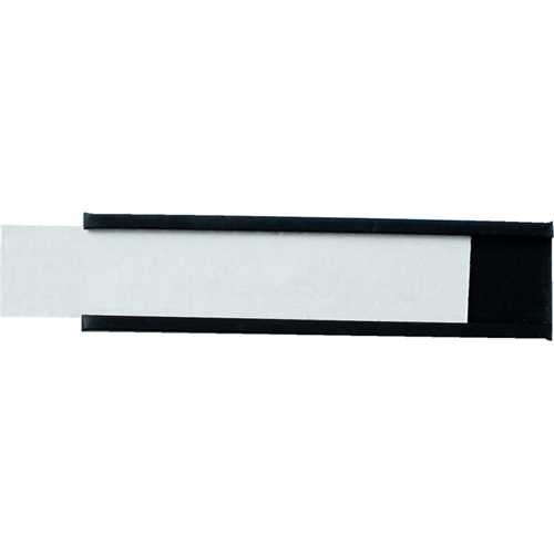 Legamaster Etikettenträger, magnetisch, 60 x 15 mm, schwarz (63 Stück)