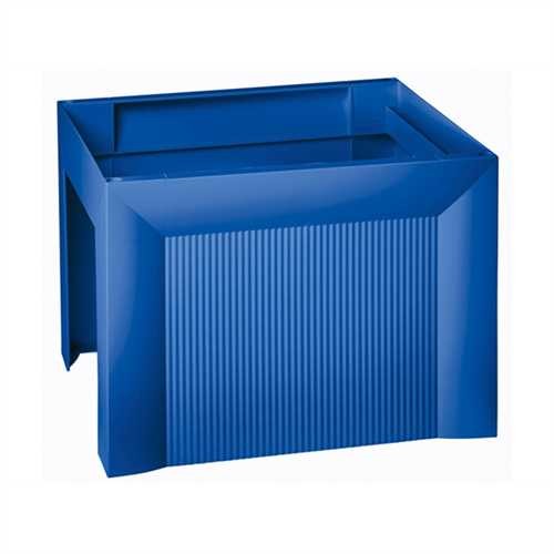 HAN Hängebox KARAT, Kunststoff, leer, A4, 36 x 32 x 26,4 cm, für: 35 Hängemappen, blau