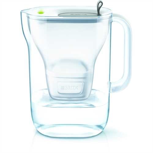 BRITA Wasserfilter, Style, Gefiltertes Wasser: 1,4 l, Gesamt: 2,4 l, grau