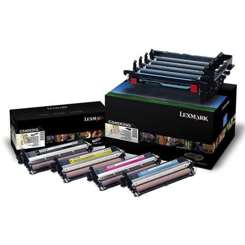 LEXMARK™ Trommel, C540X74G, original, schwarz/farbig, 30.000 Seiten