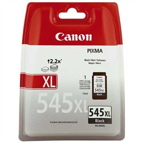 Canon Tintenpatrone, PG-545XL, original, schwarz, 400 Seiten