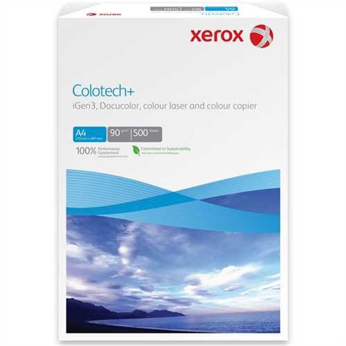 XEROX Multifunktionspapier Colotech+, A4, 90 g/m², ECF, weiß (500 Blatt)