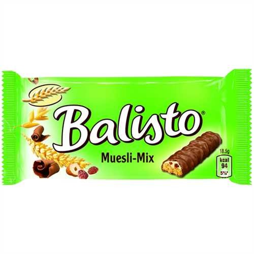 Balisto Schokoladenriegel, Muesli-Mix, 20 x 37 g (740 g)