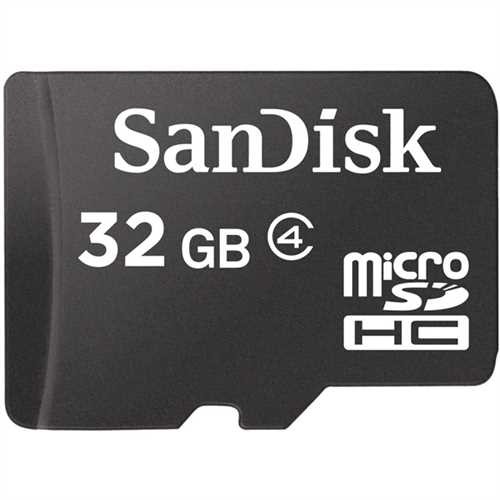 SanDisk Speicherkarte microSDHC™, 32 GB, class: 4