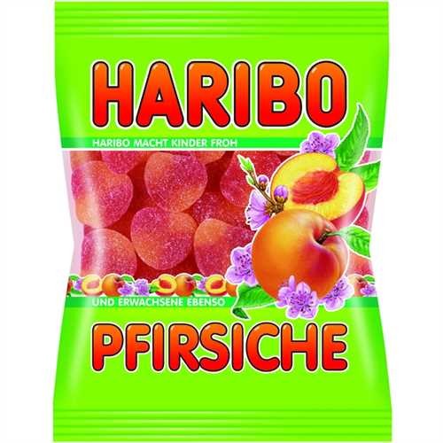 HARIBO Fruchtgummi PFIRSICHE, Beutel (200 g)