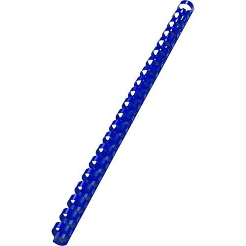 GBC Binderücken CombBind, Kunststoff, 21 Ringe - US-Teilung, A4, Ø: 19 mm, für: 165 Blatt, blau (100