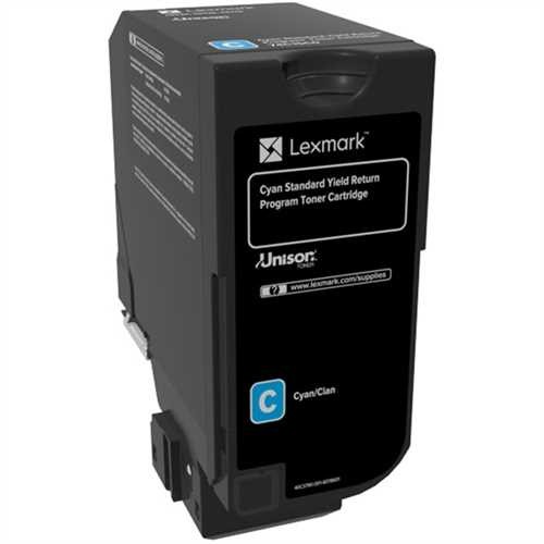 LEXMARK™ Toner Rückgabekassette, 74C2SC0, original, cyan, 7.000 Seiten