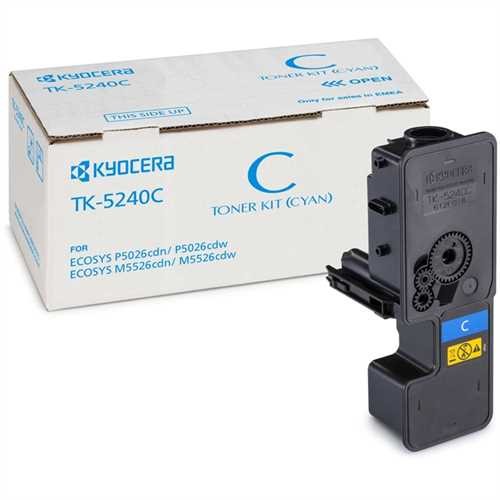 KYOCERA Toner, TK-5240C, original, cyan, 3.000 Seiten