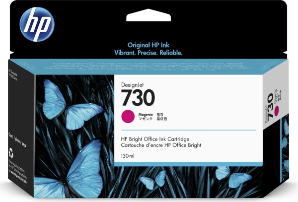 HP 730 Magenta Druckerpatrone (P2V63A)