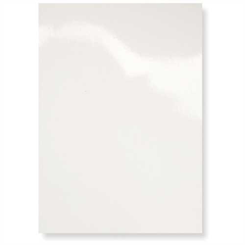 GBC Umschlagmaterial HiGloss™, Glanzkarton, 250 g/m², A4, weiß, hochglänzend (100 Stück)