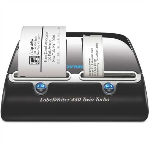 DYMO Etikettendrucker, LabelWriter 450 Twin Turbo, PC/MAC, PC-Anbindung: USB, für: LW-Etiketten, 217