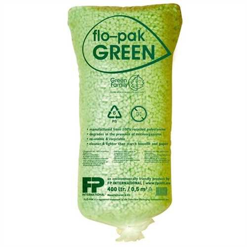 FP INTERNATIONAL Füllmaterial, GREEN, expandiertes Polystyrol (RC), flo-pak (400 l)