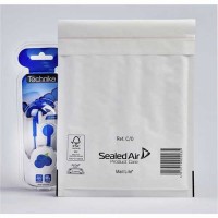 Mail Lite Luftpolstertasche, selbstklebend, Typ: C/0, 150 x 210 mm, weiß (100 Stück) Mail Lite Luftpolstertasche, selbstklebend, Typ: C/0, 150 x 210 mm, weiß (100 Stück)